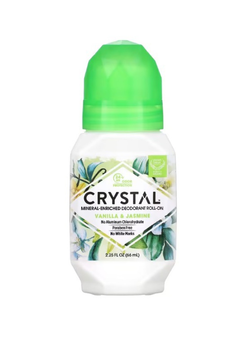Crystal Vanilla Jasmine Mineral Deodorant Roll-on image 0